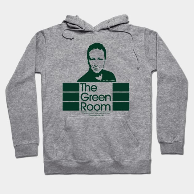 The Green Room Hoodie by The Rubber Chicken